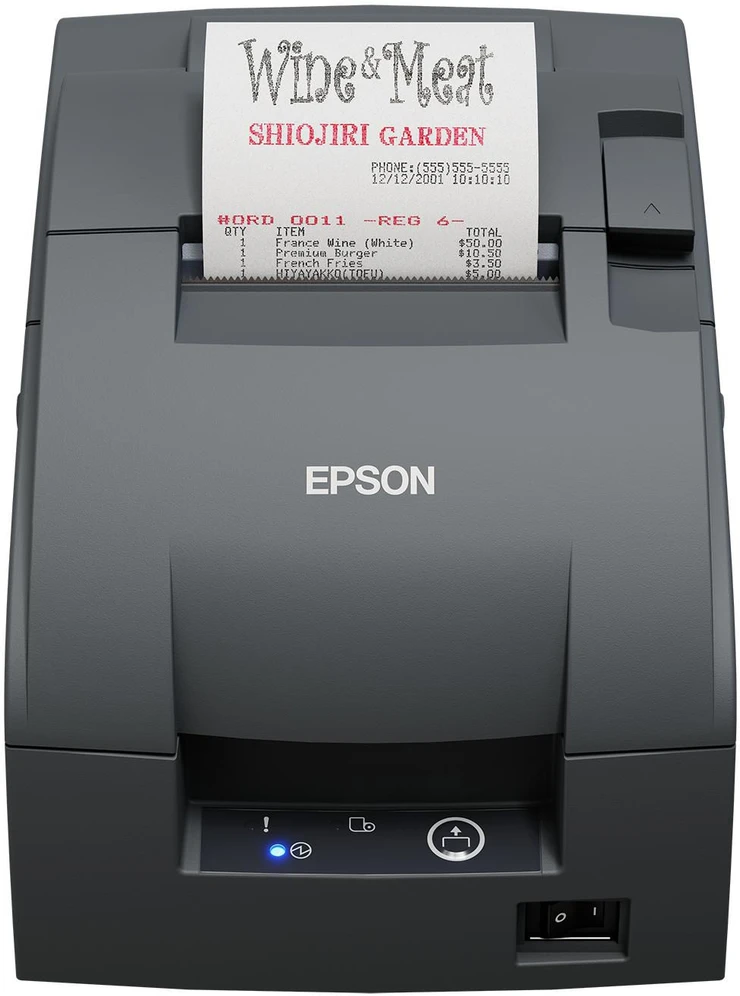 Spausdintuvas EPSON TM-U220IIB (102B0): USB - PS NE SENSOR EDG