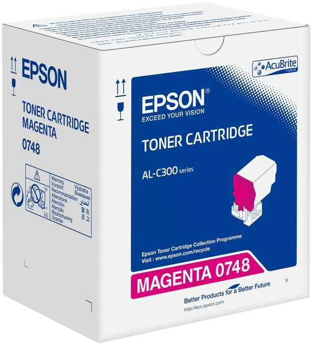 Originalus Epson toneris C13S050748, rausvai raudonas, 8800s
