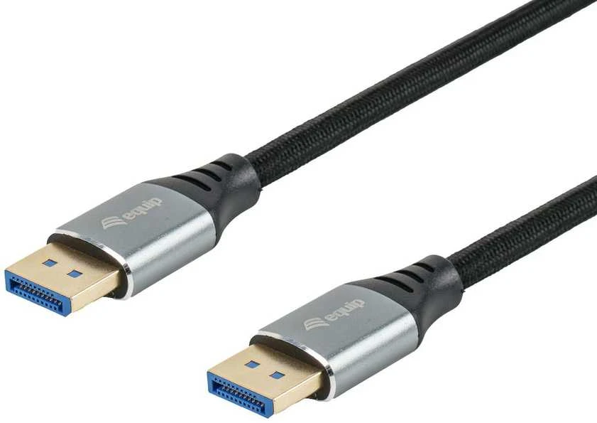 Equip DisplayPort 2.1 St/St 3.00m16K/60Hz komp.HDCP aliuminio gr.