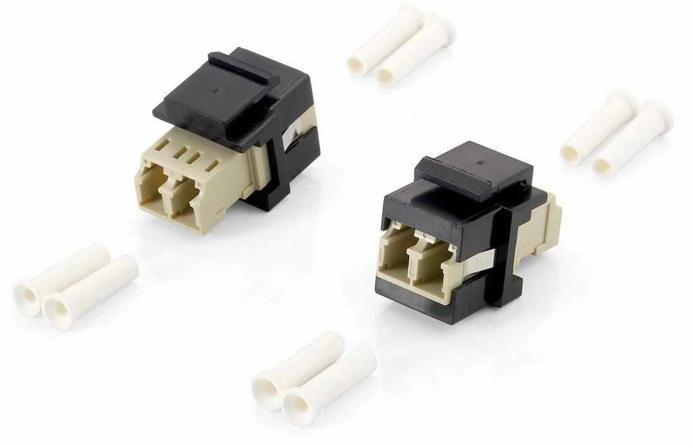 Equip LC optiniai adapteriai su apsauginėmis įvorėmis