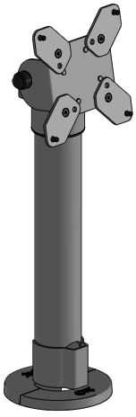 SpacePole Laikiklis biurkowy na monitorius (SPV1102-02)