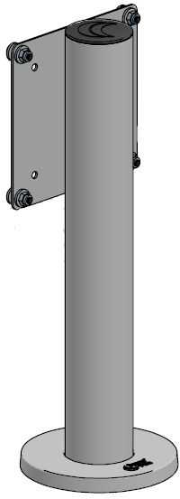 Laikiklis Ergonomic Solutions Fixed Height (SAFESCREEN04)