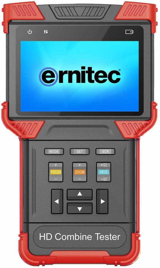 Ernitec Ernitec 0070-24104-TESTER tester kabli sieciowych Juodas, Oranžinė
