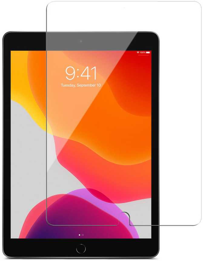 „eStuff TitanShield“ grūdinto stiklo ekrano apsauga, skirta „iPad 10.2“