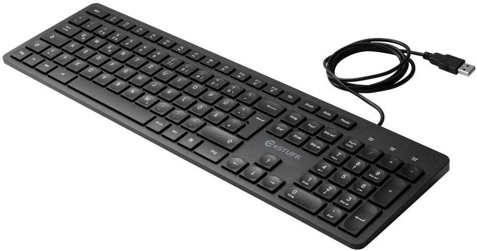 Gearlab Klaviatūra eStuff G220 Klaviatūra su USB jungtimi German