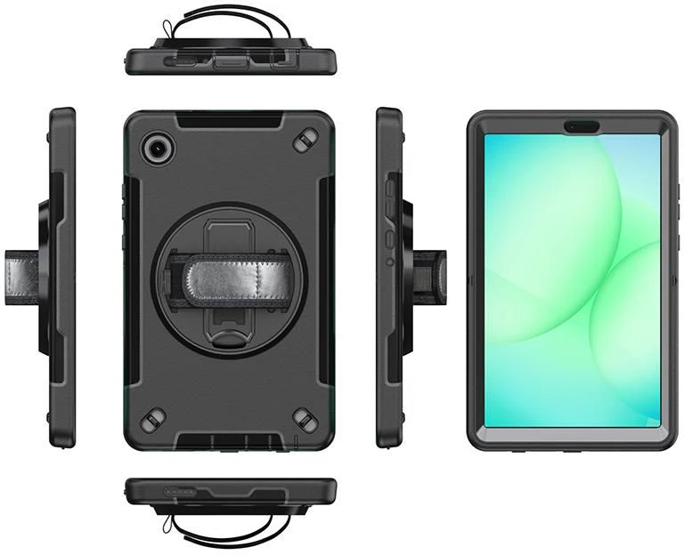eSTUFF Galaxy Tab A11 OHIO Defender Case with hand strap and