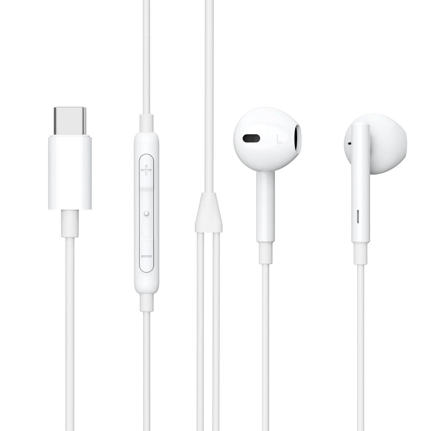 Lenovo ausinės su USB-C jungtimi ir valdymo pulteliu