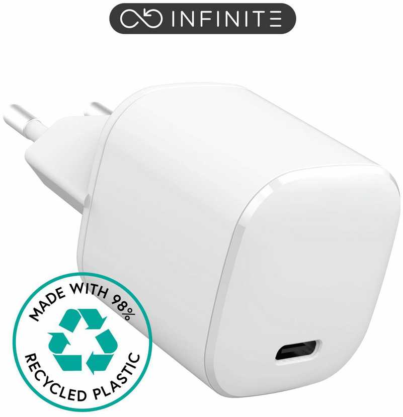 Įkroviklis eStuff namų įkroviklis 1x USB-C 3 A (ES635025)