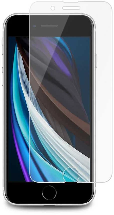 eStuff Stiklinis apsauginis ESTuff TitanShield iPhone SE 2 genas.