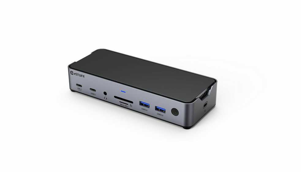 Stacja/replikator eStuff Triple 4K USB-C (GLB232006)
