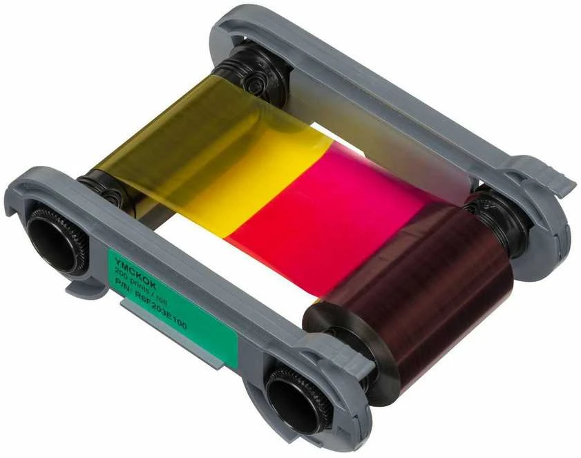 EVOLIS dvipusė juostelė, spalva Primacy2, 200 kortelių, YMCKO-K