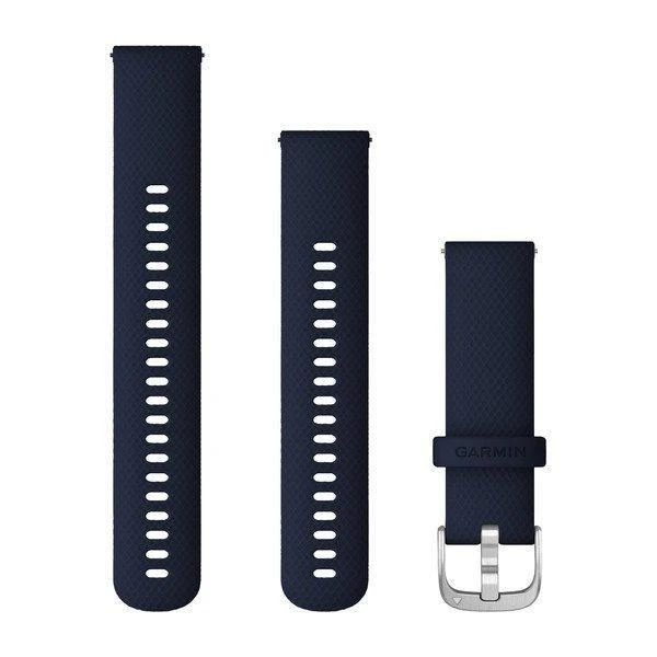 Išmaniojo laikrodžio Garmin greitai atsegamas silikoninis dirželis, Mėlynos spalvos,  22mm