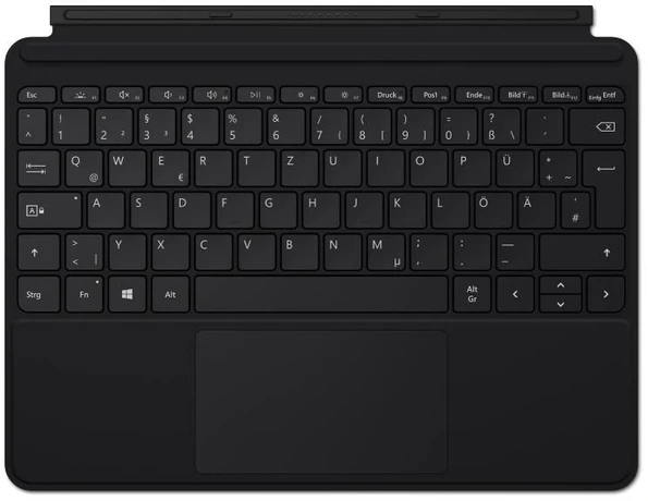 „Microsoft Surface Go Type Cover Commercial Edition“ juodas