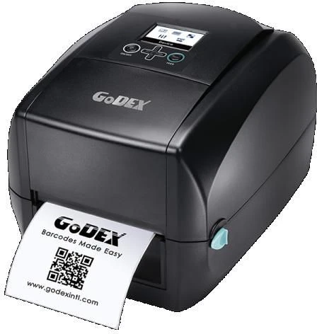 Etikečių spausdintuvas Godex Etikečių spausdintuvas Godex RT730i PRO 4''/termotransfer/300dpi/USB/USB Host x2/RS232/Tinklinis/LCD