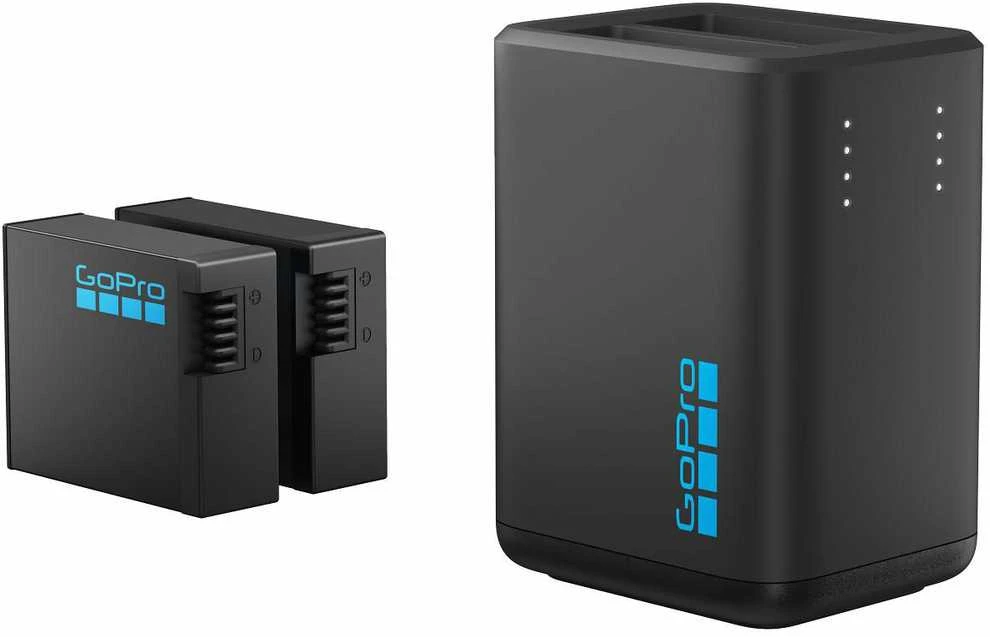GOPRO DUAL BATTERY CHARGER HERO13 Juodas