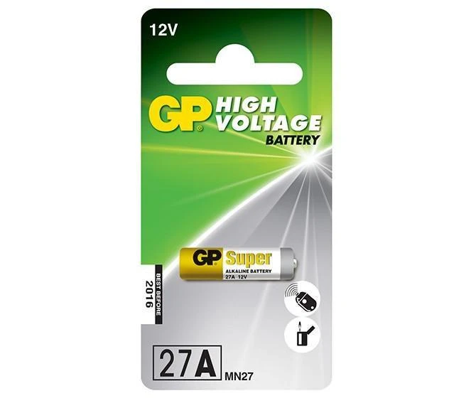 GP 27A baterijos 1 vnt.