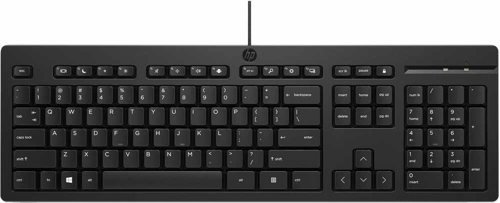 Hewlett Packard (HP) Klaviatūra HP 125 (125 Klaviatūra su laidu - Swedish)