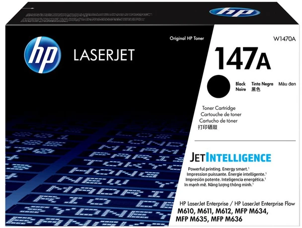 Hewlett Packard (HP) HP 147A (W1470A) Lazerinė kasetė, Juoda
