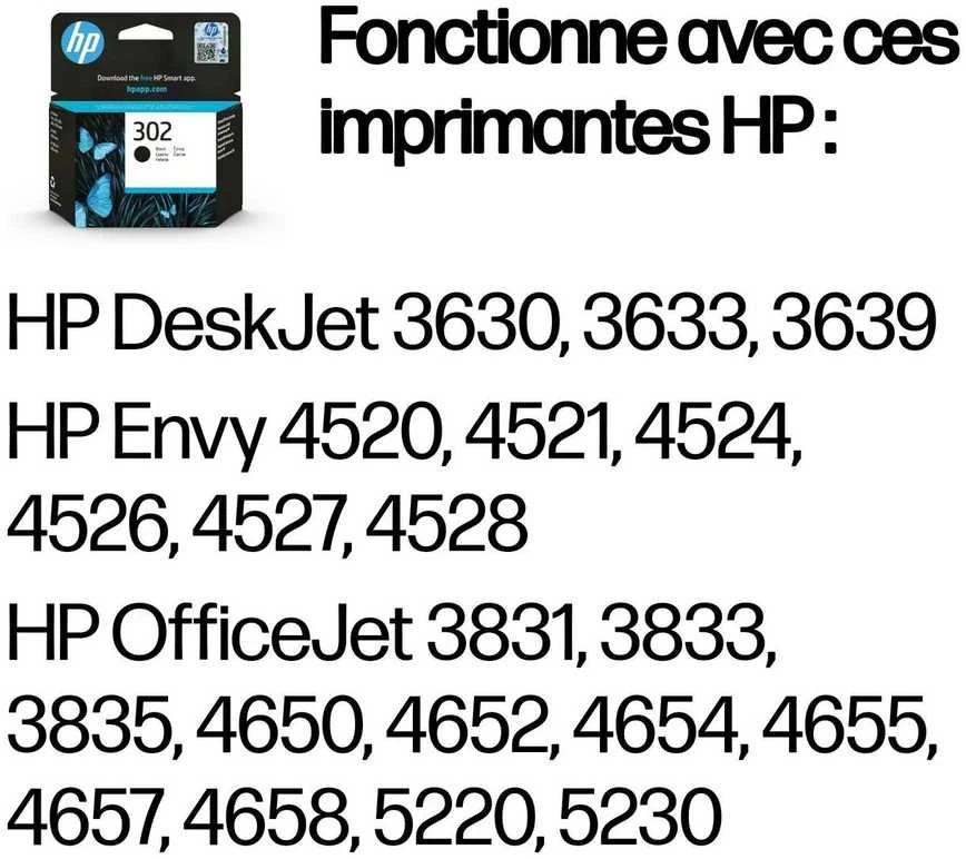 Hewlett Packard (HP) HP 302 ink cartridge juodas