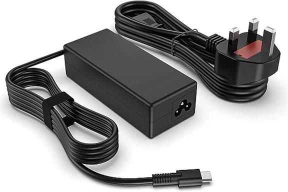 Hewlett Packard (HP) Nešiojamojo kompiuterio maitinimo adapteris HP 65 W, 20 V (65W Usb-C Lc Power Adapteris-UK)