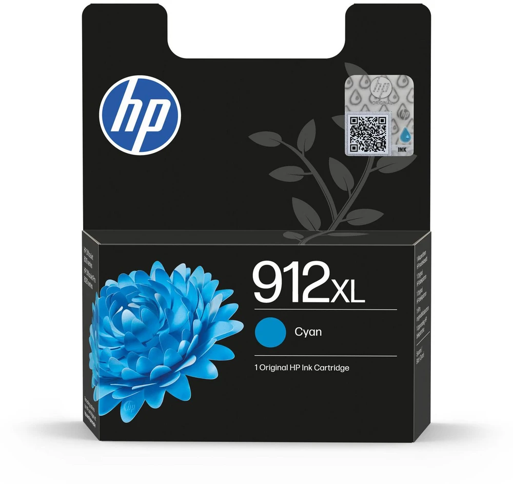 Hewlett Packard (HP) HP 912XL (3YL81AE) Rašalinė kasetė, Žydra
