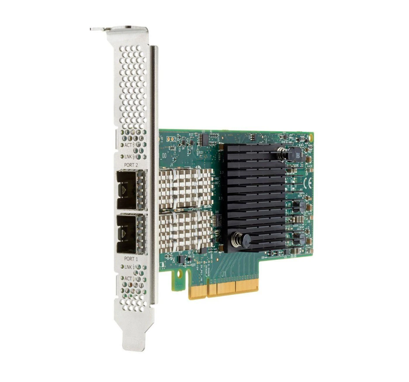 HP BCM57414 tinklo plokštė su dviem SFP28 prievadais