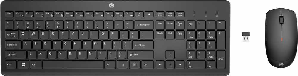 Hewlett Packard (HP) Klaviatūra ir pelė HP Belaidė Klaviatūra ir pelė UK