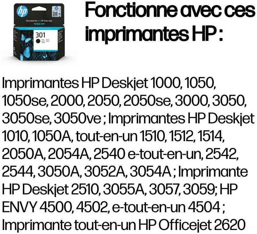 Hewlett Packard (HP) HP 301 Tinte juodas DeskJet 1050 2050 All-in-One Spausdintuvas
