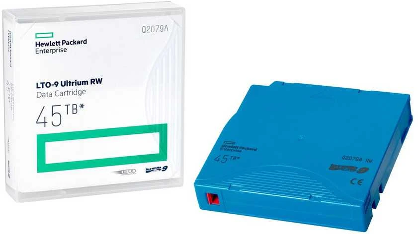 Hewlett Packard (HP) HPE LTO-9 Ultrium 45TB RW duomenų kasetė