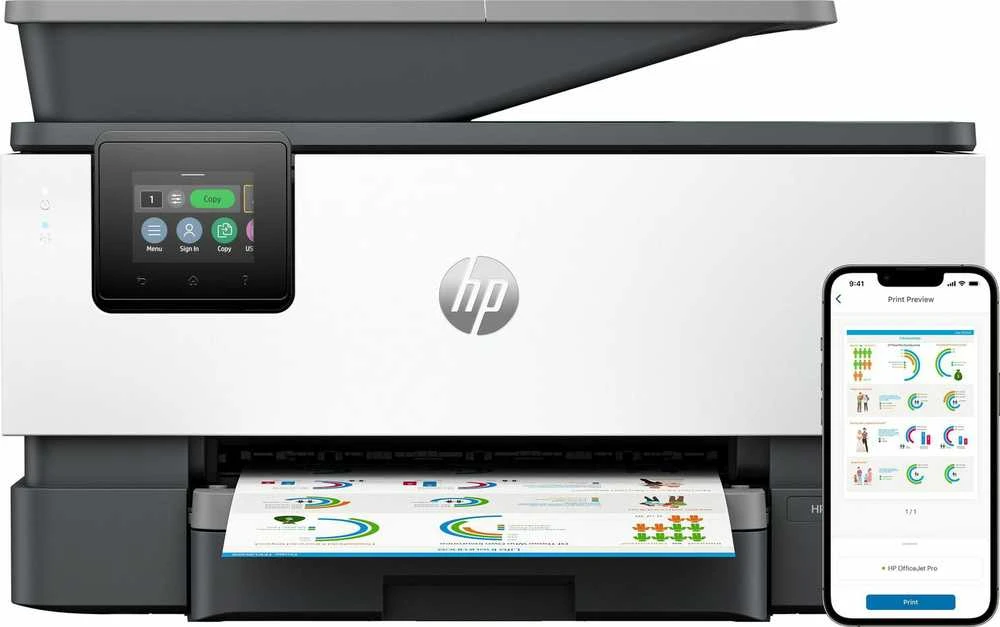 Hewlett Packard (HP) HP OfficeJet Pro 9120b All-in-One Spausdintuvas Thermal inkjet A4 4800 x 1200 DPI 20 ppm Wi-Fi