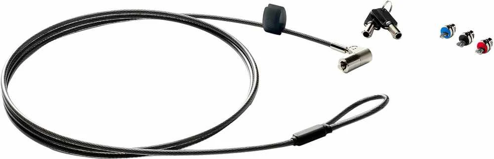 Hewlett Packard (HP) HP Sure Key Cable Lock 1,83 m – standartinis / pleišto / nano užrakto lizdas, keičiamos užrakto galvutės, du raktai