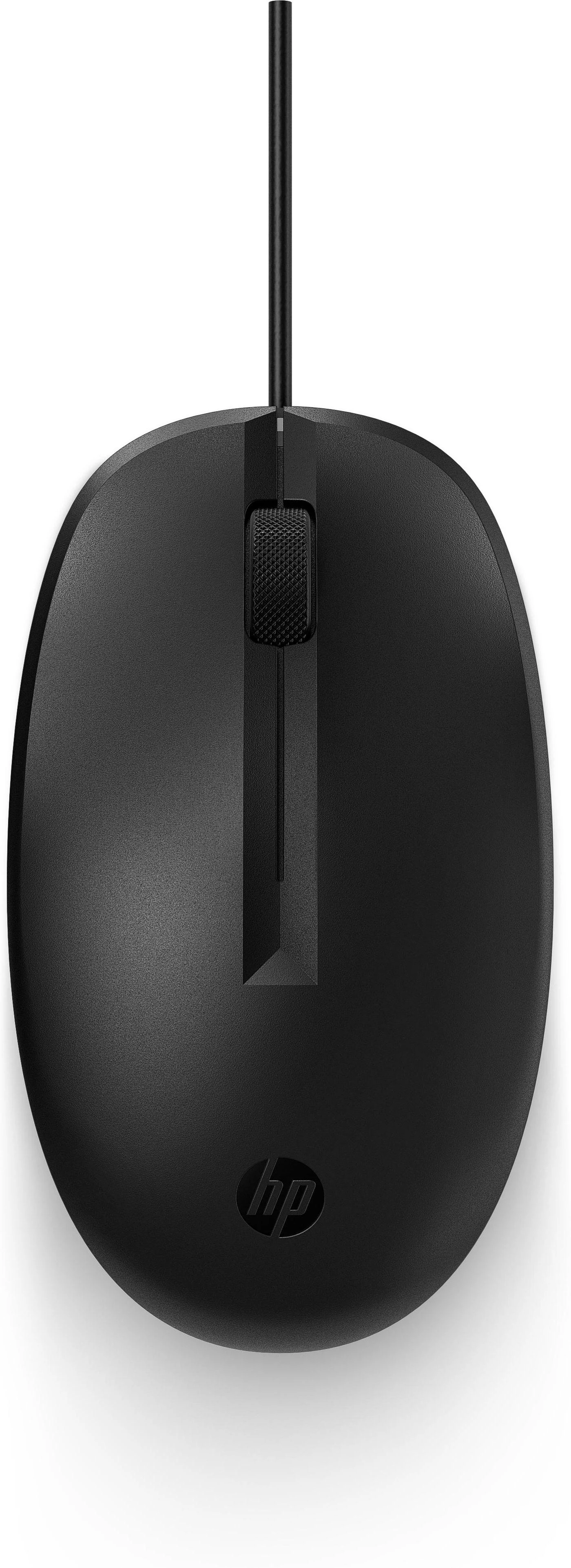 Hewlett Packard (HP) HP 125 - Pelė - su laidu - USB - juodas