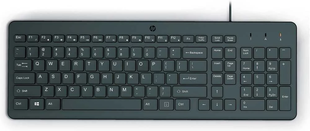 Klaviatūra HP 150 laidinių klaviatūrų SP