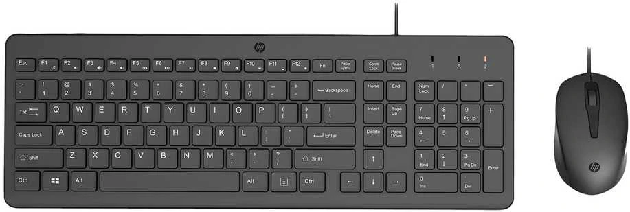Klaviatūra ir pelė HP 150