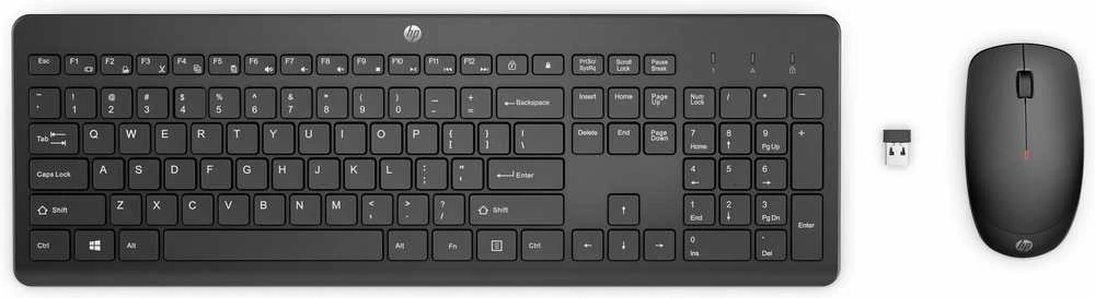 Hewlett Packard (HP) HP 230 Belaidė klaviatūra ir pelė Combo