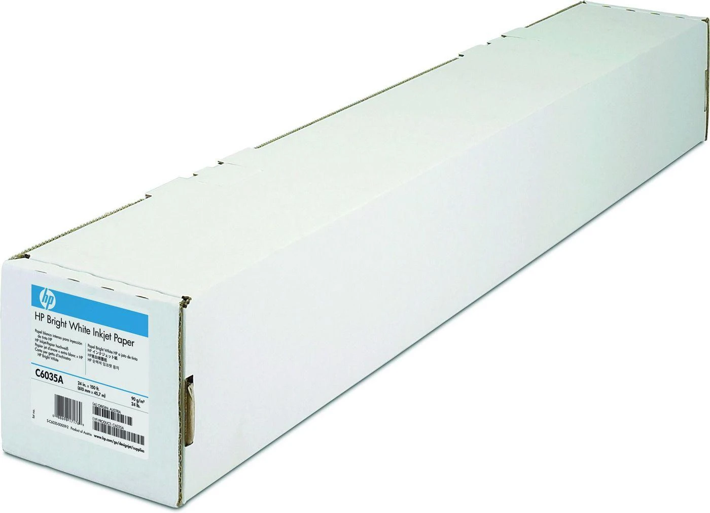 Hewlett Packard (HP) Ruloninis popierius HP Bright Baltas 90 g/m2 610 mm x 45,7 m