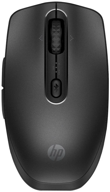 HP 695 Wireless Bluetooth Pelė – belaidis Qi-įkrovimas, programuojamas, 4 krypčių slinkimas – Juodas