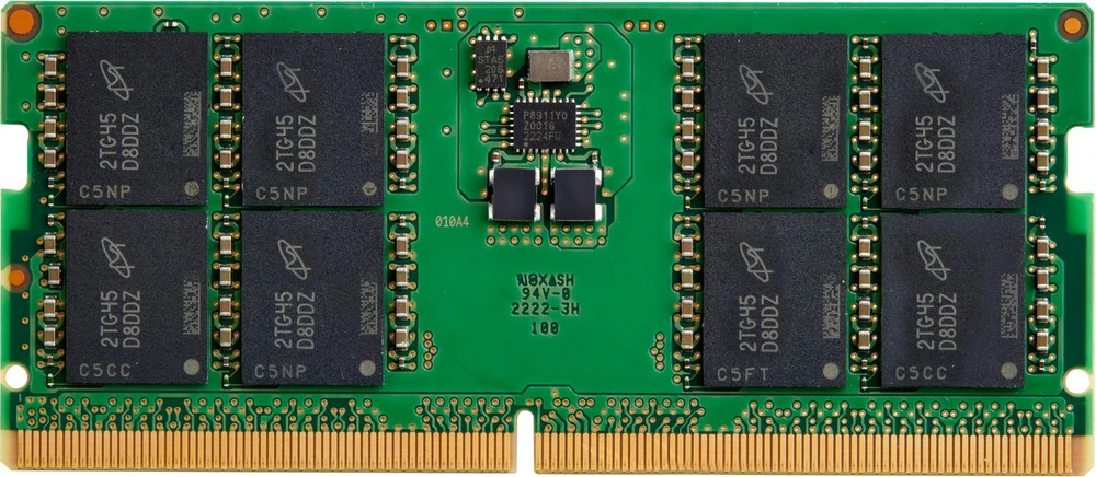 Nešiojamo kompiuterio atmintis HP 32GB 5600MHz DDR5 SODIMM RAM atmintis, skirta HP nešiojamiesiems kompiuteriams