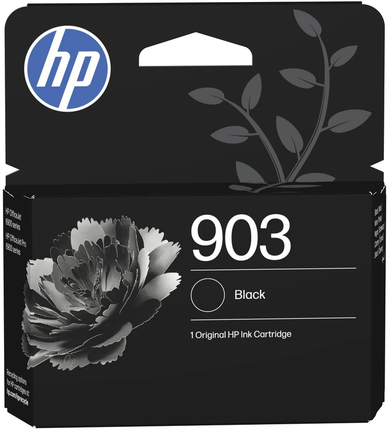 Hewlett Packard (HP) Rašalo Kasetė - HP 903 Juoda