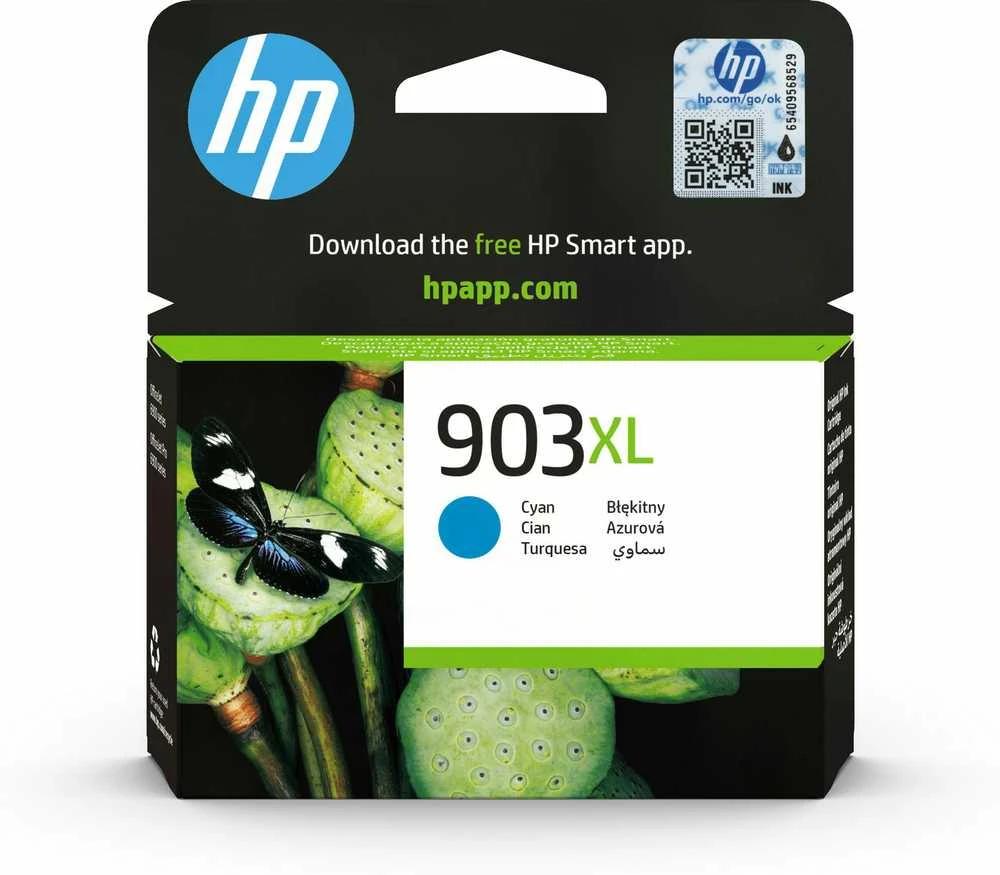 Hewlett Packard (HP) HP 903XL rašalo kasetė, žalsvai mėlyna, didelės talpos