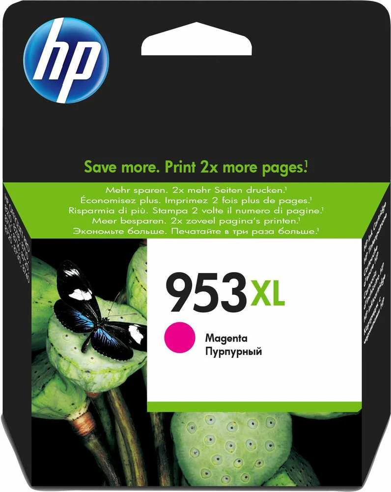 Hewlett Packard (HP) HP 953XL (F6U17AE) Rašalinė kasetė, Purpurinė
