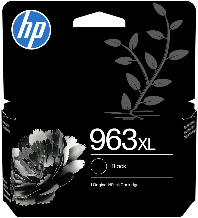 Hewlett Packard (HP) HP 963XL (3JA30AE) Rašalinė kasetė, Juoda