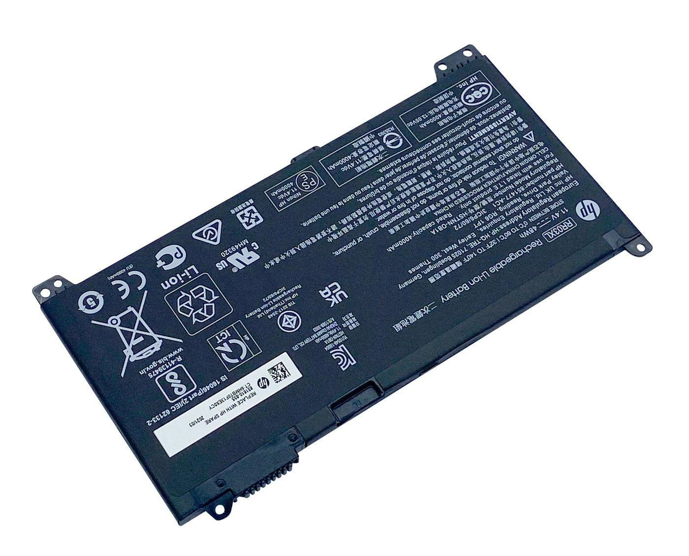 Hewlett Packard (HP) HP 4210mAh, 48Wh, ličio jonų, 4 celių, RR03048XL-PR