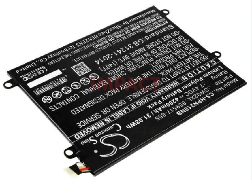 Hewlett Packard (HP) Bateria HP 859517-855