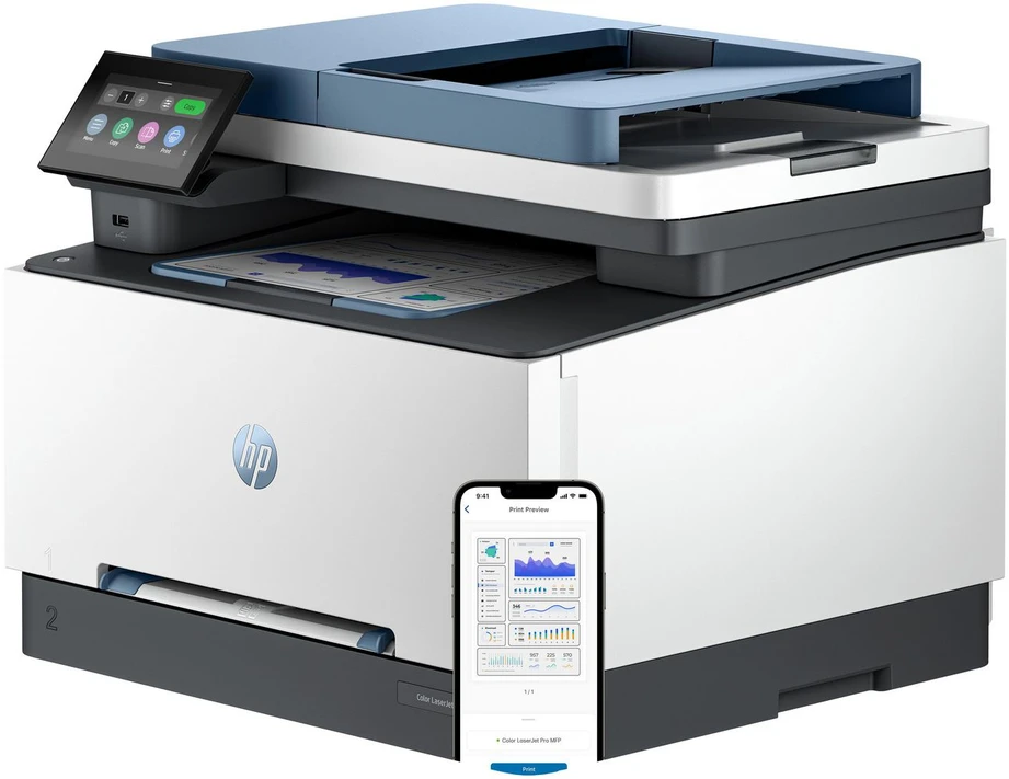 lazerinis spausdintuvas HP Color LaserJet Pro MFP 3302fdw (499Q8F#B19)