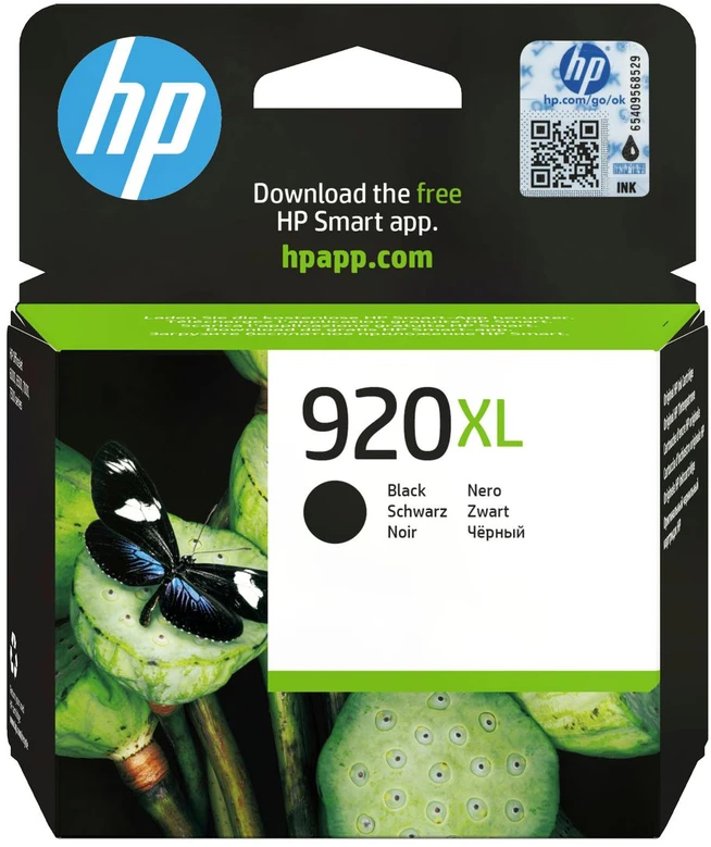 Hewlett Packard (HP) HP 920XL ink juodas (DE) (EN) (FR) Officejet 6000 6500 (DE) (EN) (FR)