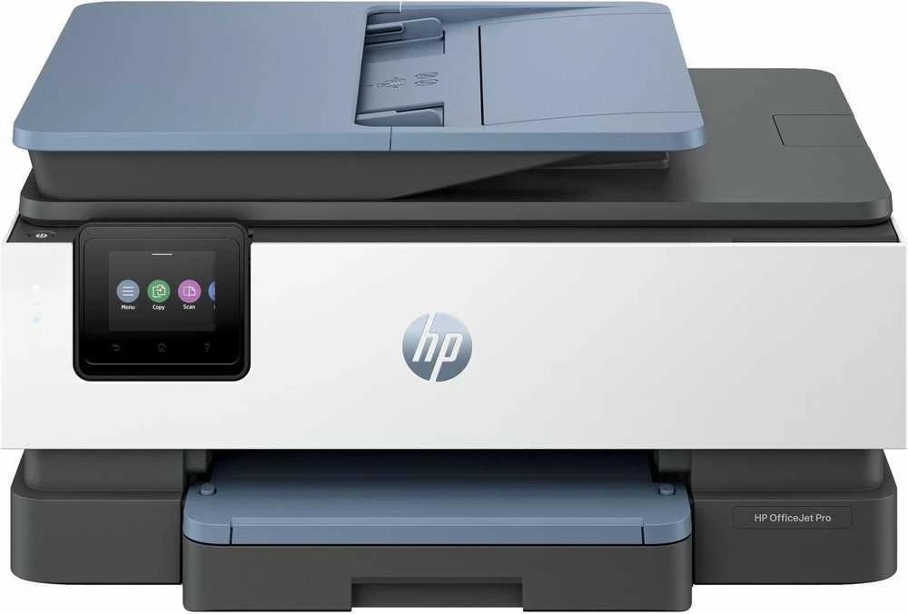 HP OfficeJet Pro 8135e belaidis daugiafunkcis spalvotas spausdintuvas, momentinis dvipusis spausdinimas, terminis rašalinis spausdintuvas, spalvotas spausdinimas, 4800 x 1200 DPI, A4, tiesioginis spausdinimas, mėlyna