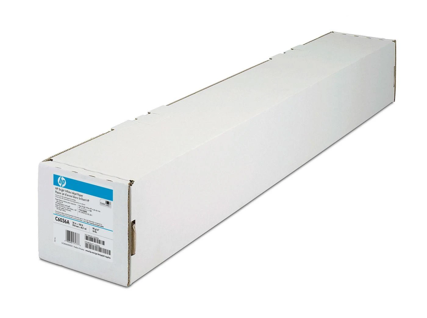 Hewlett Packard (HP) BMG HP popierius šviesus baltas 36inch 45,7m 90g/m2
