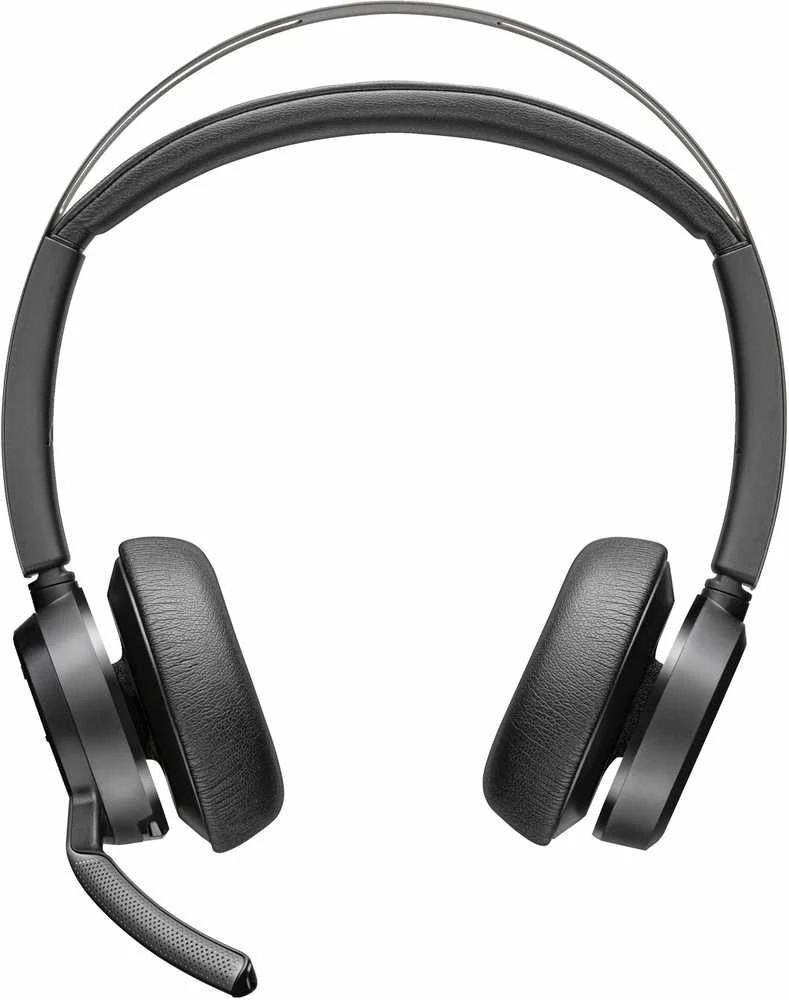 Poly Voyager Focus 2 belaidės ausinės su mikrofonu