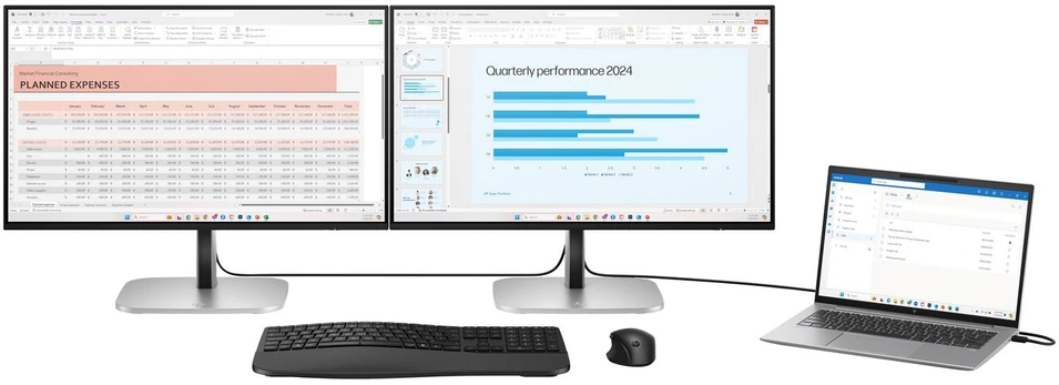 Monitorius HP Series 5 Pro 23.8'' FHD USB-C 524pu (9D9V7E9#ABB)